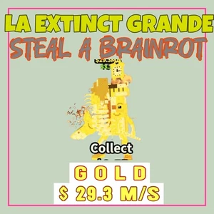 Steal A Brainrot - Gold La Extinct Grande (1 pieza) - Imagen 1 de 2
