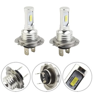 2x H7 LED Headlight Bulb Kit Replacement Hi/Low Beam 6000K Clear White - Picture 1 of 24