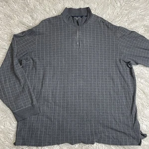 Polo Ralph Lauren Golf grau Pima Baumwolle Alpaka Fensterscheibe kariert Größe 2XL - Bild 1 von 4