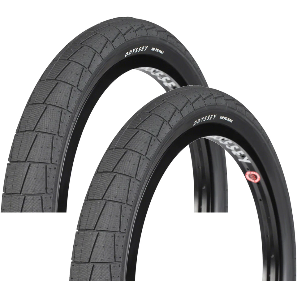 Odyssey Broc Tire 20 X 2.4 Clincher Wire Black