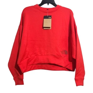 The North Face Fiery Red Horizon Performance Fleece Crew Size M NWT - Picture 1 of 6