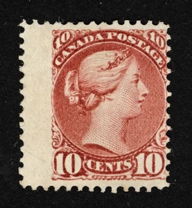 CANADA 45a Unused 10c deep rose carmine Small Queen $600.00 - Picture 1 of 1