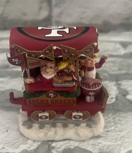 San Francisco 49ers Christmas Express Train Danbury Mint 49ers - Picture 1 of 11
