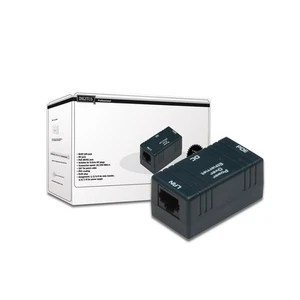 DIGITUS Passiv PoE Wandbefestigungsdose 1x RJ45 1xDC 1x PoE 100MBit LAN Netzwerk - Bild 1 von 3