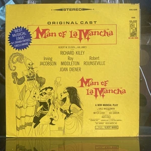 Man Of La Mancha {Best Musical} (1966, Vinyl Red Label LP) Original Cast - Picture 1 of 4