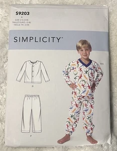 Simplicity 9203 Kinder Oberteile & Hosen (3*8) - Bild 1 von 2