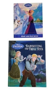 Paquete de 2 libros de historia y juego Disney Frozen Babysitting the Troll Tots y Disney - Imagen 1 de 10