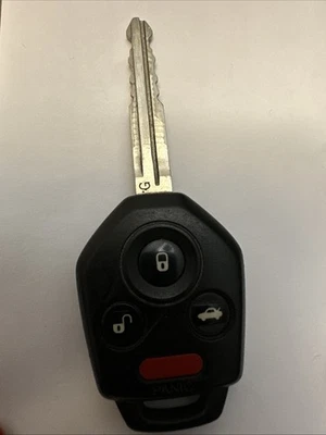 OEM ELECTRÓNICO 4 BOTONES MANDO A DISTANCIA LLAVERO PARA 2015-2019 SUBARU WRX STI  Foto 1 de 2