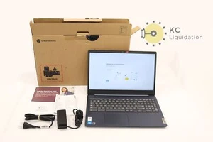 Lenovo IdeaPad 3 Chrome 15IJL6 15,6" Intel N4500 8 GB RAM 64 GB eMMC blu abisso - Foto 1 di 7