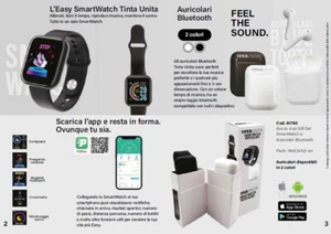 SmartWathch+Auricolari Bluetooth tintaUNITA - Foto 1 di 1