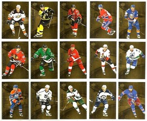 2016-17 UPPER DECK TIM HORTONS PURE GOLD INSERT CARDS PICK SINGLES - FINISH SET