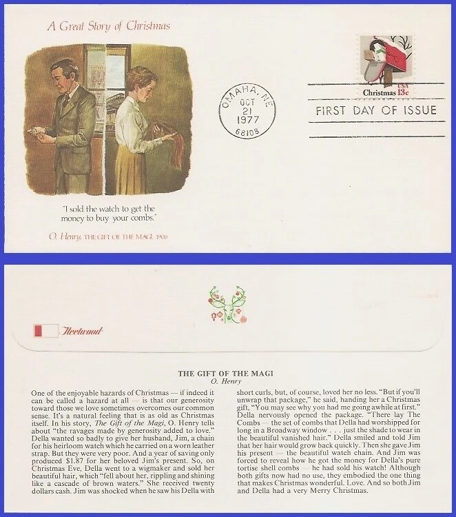 USA4 #1730 U/A FLEETWOOD FDC   Christmas Rural Mail Box - Image 1 of 1