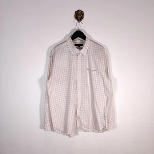 Tommy Hilfiger Check Long Sleeve Button Shirt Mens Size XL - Picture 1 of 5