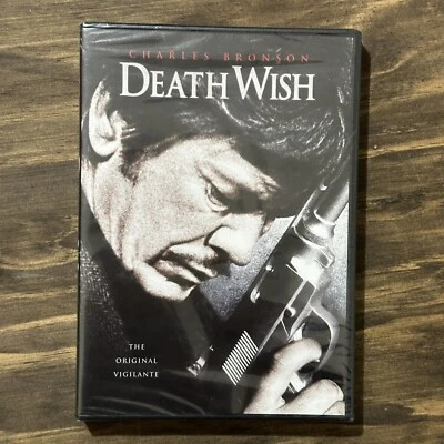 Death Wish DVD Charles Bronson WIDESCREEN {1974) 2017, Paramount Sealed New - Image 1 of 2