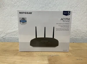 Netgear AC1750 Smart WiFi Router - 802.11 AC Dual Band Gigabit - Black... - Afbeelding 1 van 5