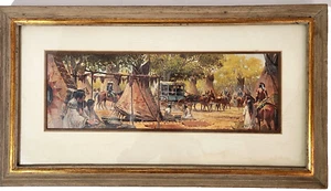 Russ Vickers Art - The Commissioner - Numbered 335/950 Matted Framed - Picture 1 of 12