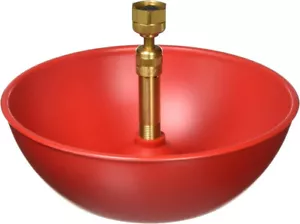 Automatic Poultry Fount Game Bird Fount Heavy Duty Plastic Waterer Bowl 1.5 Qt - Picture 1 of 5