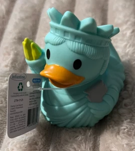 INFANTINO STATUE OF LIBERTY RUBBER DUCK-2.75"-NWT! - Picture 1 of 2