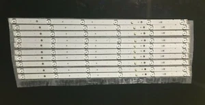 Sony XBR-55X800G Teilenummer LM41-00727A LED Hintergrundbeleuchtung Streifen komplettes Set (10) - Bild 1 von 4