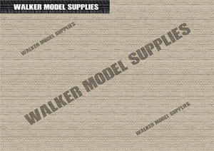 Pared de ladrillo de garaje escala 1:64 (3xA4) - Pelar y aplicar pegatina//modelo coche 3 - Imagen 1 de 1