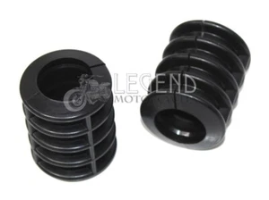 Ribbed Frame Fuel Tank Rubbers Petrol Gas Tank Cafe Racer / Streetfighter A2-02 - Picture 1 of 1