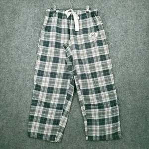 Tampa Bay Buccaneers Pajama Pants Womens L Large Football Plaid Grey Lounge - Picture 1 of 13