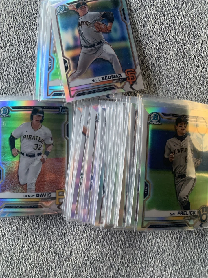 2021 Bowman Draft Chrome Refractors 1sts | Complete Your Set | Pick Your Card | - Image 1 of 1