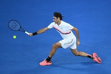 Men's Nike Tennis Shirt Sz XL Federer RF Australian Open 2018 Zonal Cooling polo
