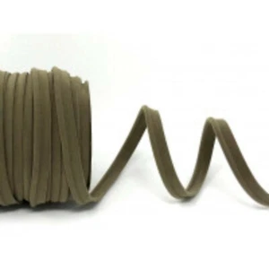 Paspelkordel 10 mm breit beige Samt - Meterware - Bild 1 von 1