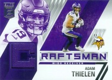 ADAM THIELEN 2021 PANINI DONRUSS ELITE FOOTBALL CRAFTSMAN JERSEY FREE SHIPPING!!