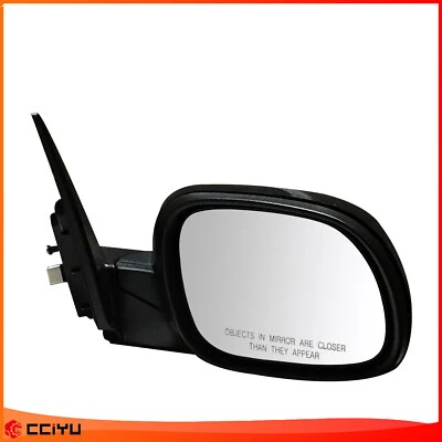 Door Mirror Passenger Side Power Black Smooth For 2014-2019 Kia Soul KI1321194 - Изображение 1 из 4