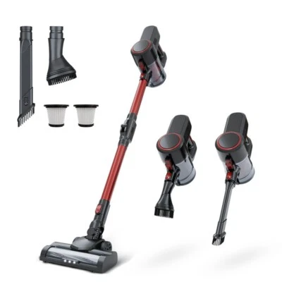 Black And Red Cleaning Handheld Portable Vertical Vacuum Cleaner - Image 1 of 4