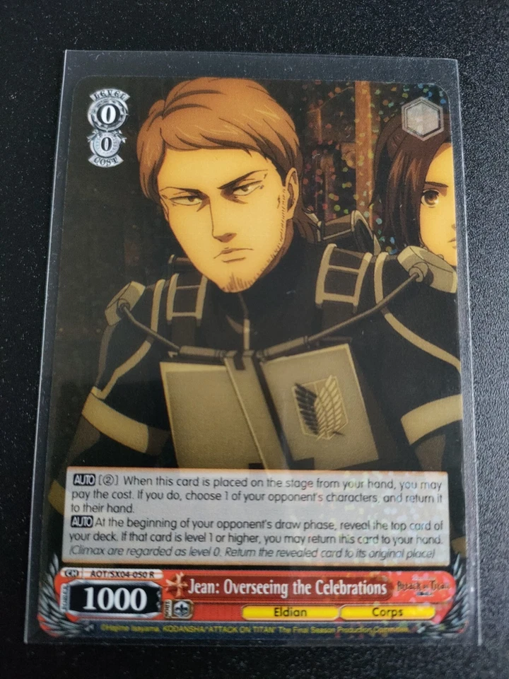 Schwarz blanco: jean supervisando las celebraciones AOT SX04-050 R ataque de ... - Imagen 1 de 1