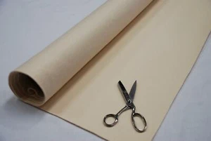3mm THICK Acrylic Felt Baize Craft/Poker Fabric/Material IVORY - Picture 1 of 1