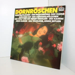 Dornröschen-seltenes Vinyl Märchen Doppel-Album von Fass-Phonogram  #6641 455 - Bild 1 von 2