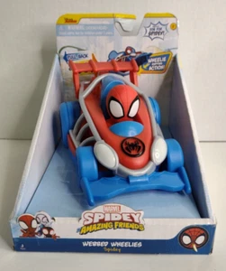 Coche/vehículo Marvel Spidey & His Amazing Friends con ruedas palmeadas Pull Back & Go - Imagen 1 de 4