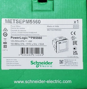 New In Box Schneider Electric METSEPM5560 Power Meter PowerLogic PM5560#G - Picture 1 of 7