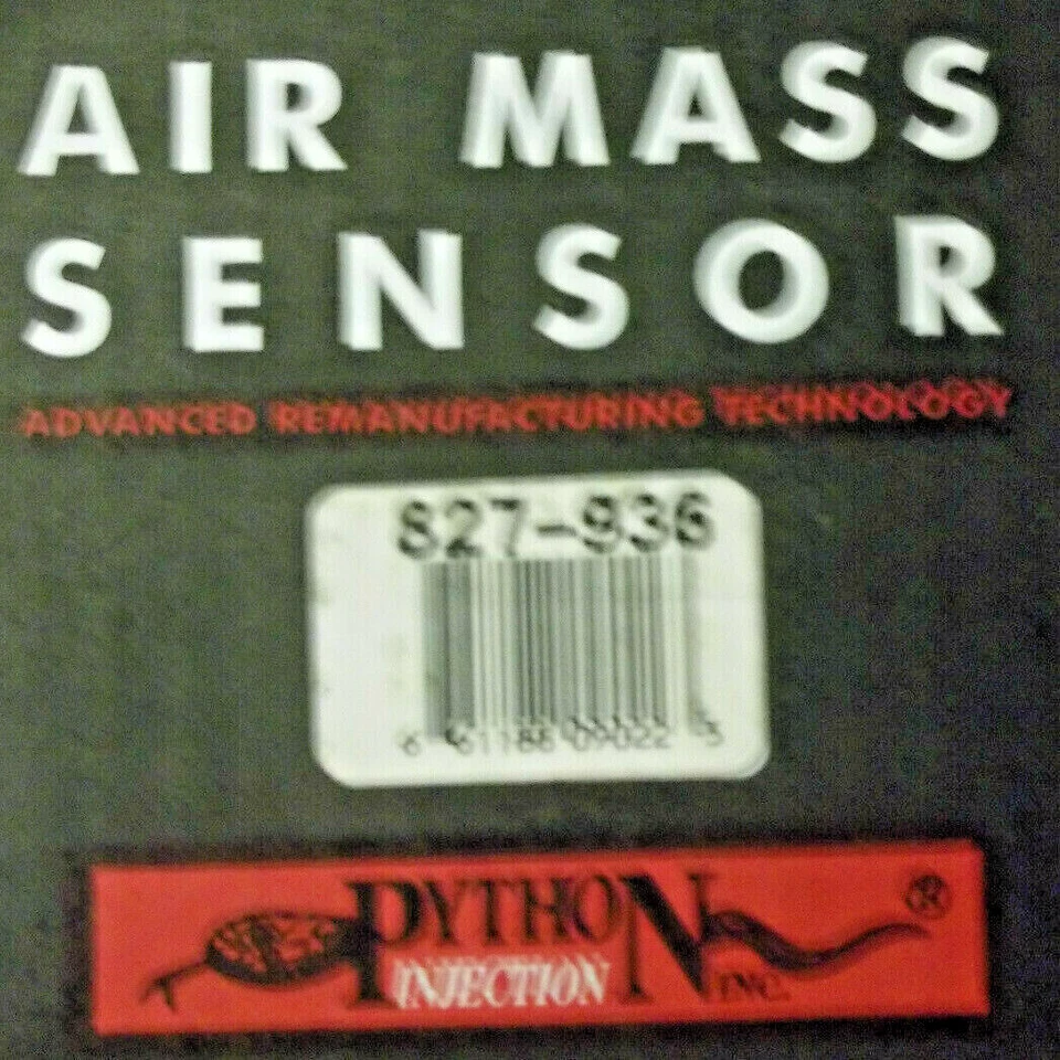 Mass Air Flow Sensor - Python 827-936 - Image 1 of 1