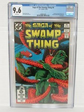 Saga of the Swamp Thing #6 (1982) Bronze Age DC Yeates Cover CGC 9.6 O153