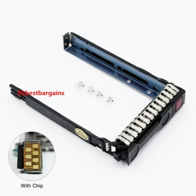 651687-001 2.5 inch Hard Disk Drive Bracket HDD Caddy Tray For HP G8 G9 Server - Image 1 of 4