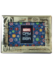 Disney Day At Sea Chrome Picture Photo Frame 6 x 8 Inch Marvel Comics New In Box - Picture 1 of 4