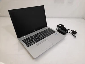 HPBook 650 G4 15.6 in Laptop i5-8250U 1.60 GHz 8GB 256 GB NVME SSD Windows 10 - Picture 1 of 5