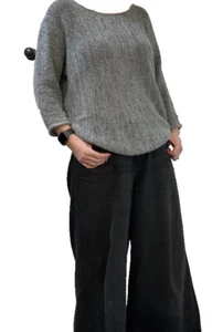 Fabulous *BAUKJEN* Light Grey Loose Knit Jumper 16 - Picture 1 of 13