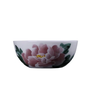 Jingdezhen Tazze da tè in ceramica dipinte a mano, tazze da tè Kung Fu colorate sotto smalto - Foto 1 di 3