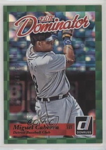 2014 Panini Donruss Elite Dominator Series 1 /999 Miguel Cabrera #5
