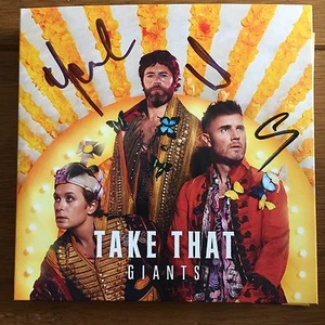 Take That - Giants Cd  Signed Autographed - Picture 1 of 2