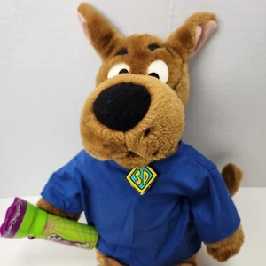 Linterna Scooby Doo Fright Light Talks & Shakes Scared Plush de colección 1998 probada - Imagen 1 de 9