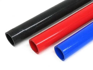 ATP-SIL-027 Straight Connection Hose 1.25" ID Silicone Reinforced RED Per-Foot - Picture 1 of 3
