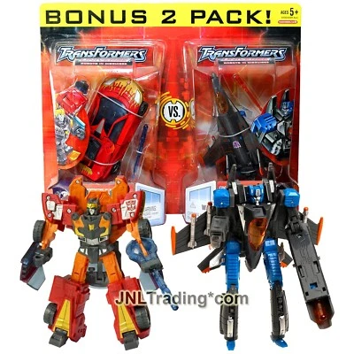 Yr 2007 Transformers Cybertron Universe Deluxe Class 6" EXCELLION THUNDERCRACKER - Image 1 of 2