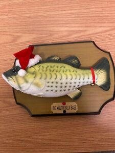 Big Mouth Billy Bass Sings for the Holidays! Gemmy 1999